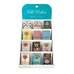 Wishstrings and pocket hugs display package