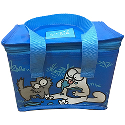 Simon's Cat cool bag - blue