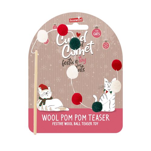 Wool pom pom teaser