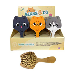 Beans & Co bamboo hairbrush
