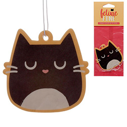 Black cat air freshener