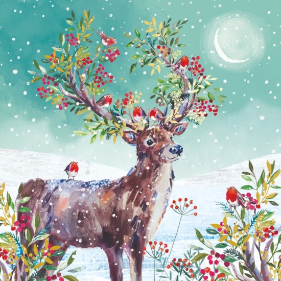Christmas Stag 10 cards