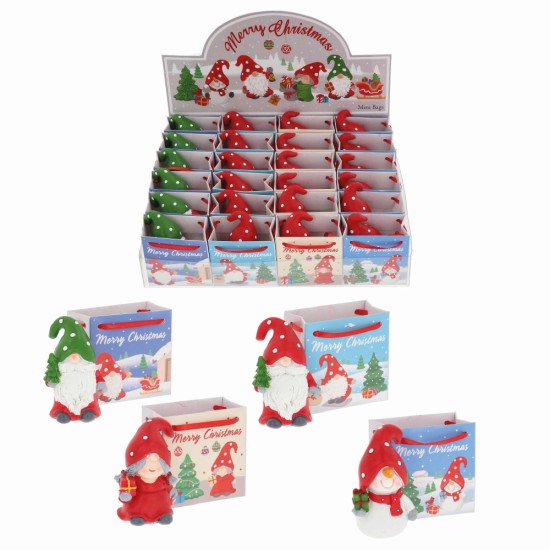 Mini gonk in gift bag