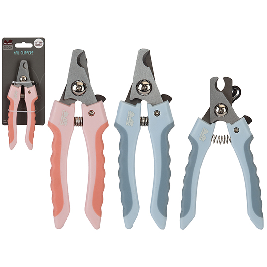 Soft grip nail clippers
