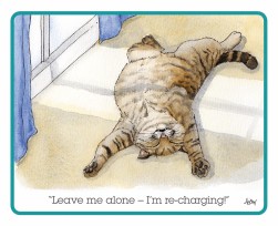 I'm recharging coaster